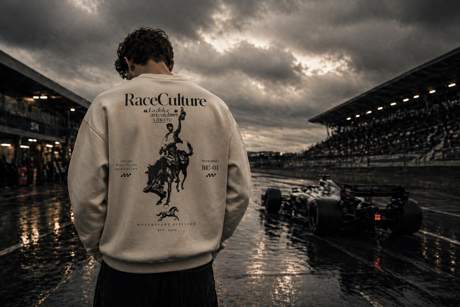 Race Culture editorial poster